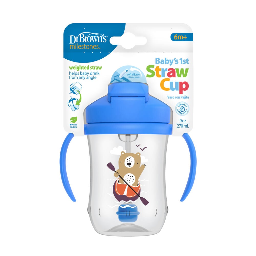 Vaso-Pitillo-Dr-Browns-6M+-Vaso-X-9Onz-imagen
